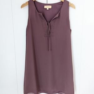 Lost April sleeveless shift dress